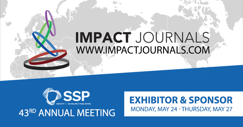 Impact Journals at SSP annual meeting