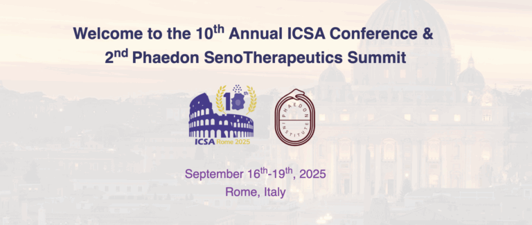 Aging (Aging-US) Supports Landmark Senescence and Aging Research Events in Rome